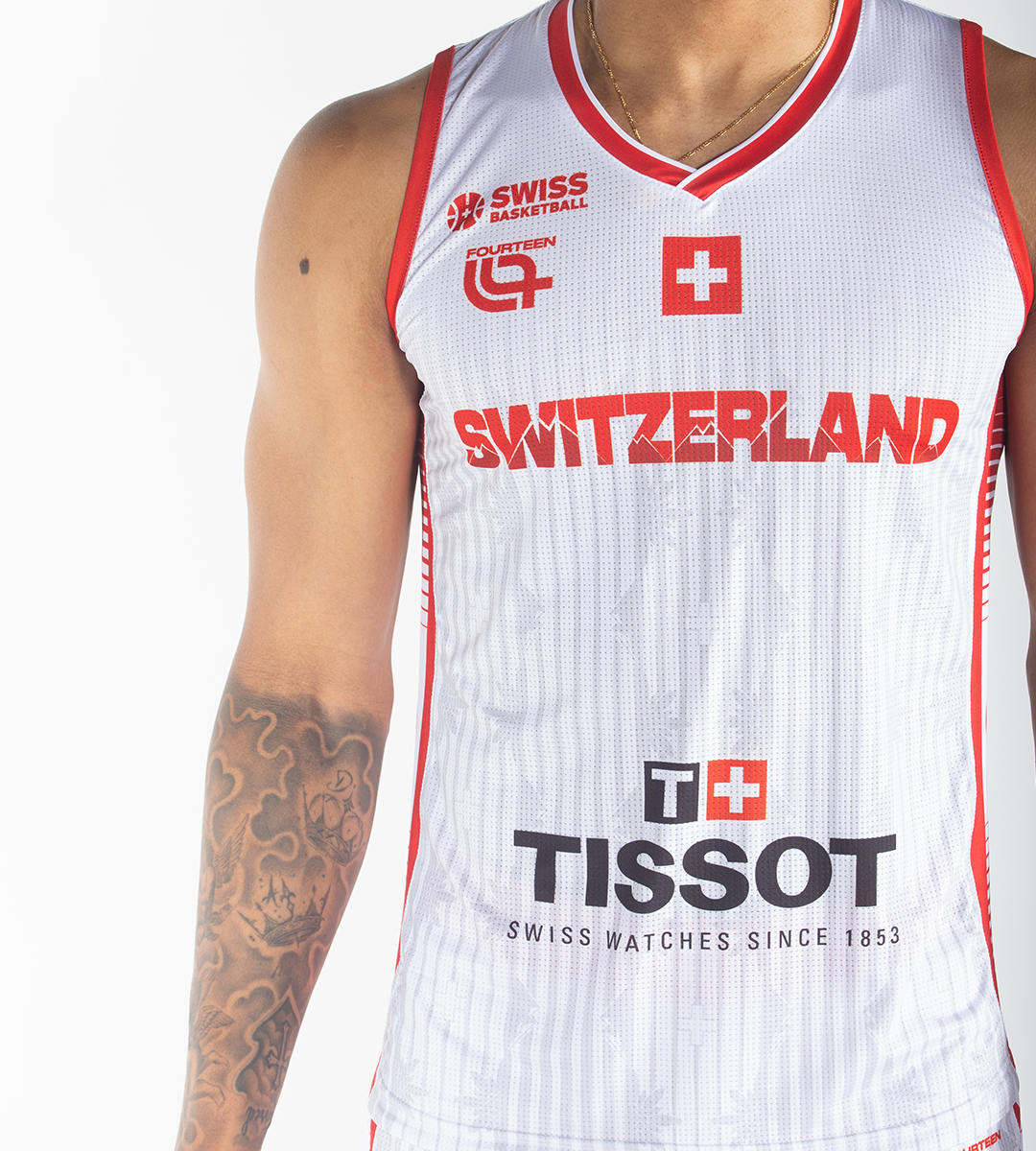 Swiss Basket - Players Performance Shirt HOME